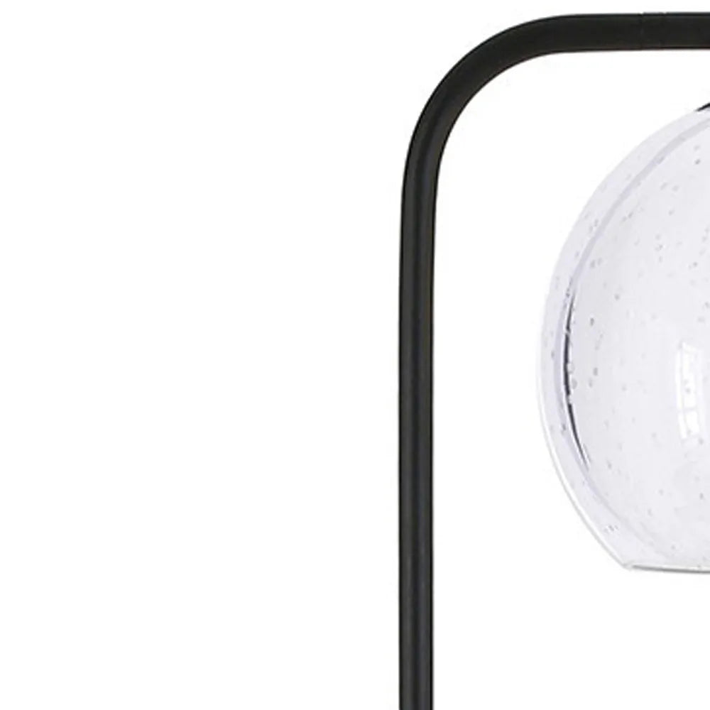 Black Adjustable Modern Reading Floor Lamp