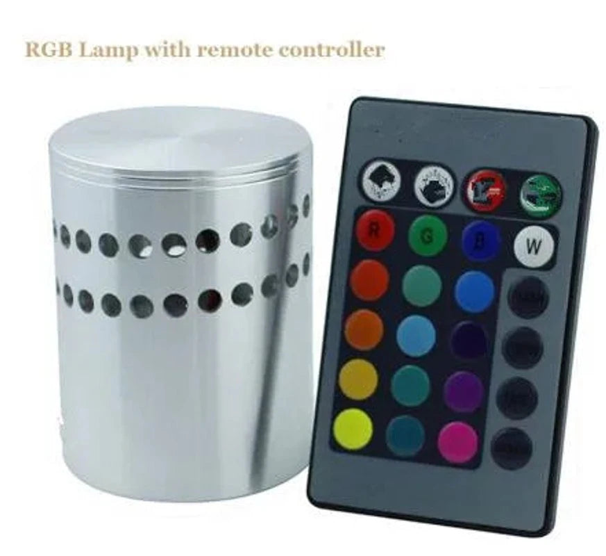 Vibrant RGB LED Art Sconce - Modern Ceiling Light