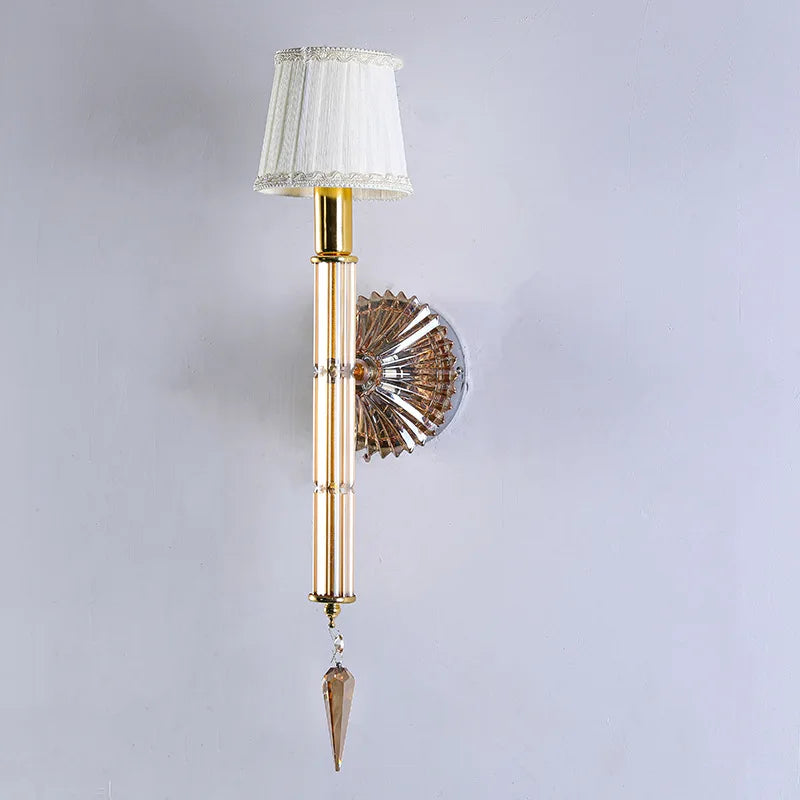 Elegance K9 Crystal Candle Wall Sconce