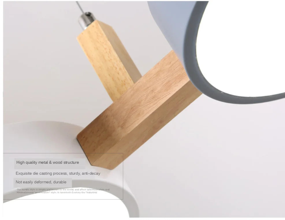 Nordic LED Pendant Lights for Island Kitchen