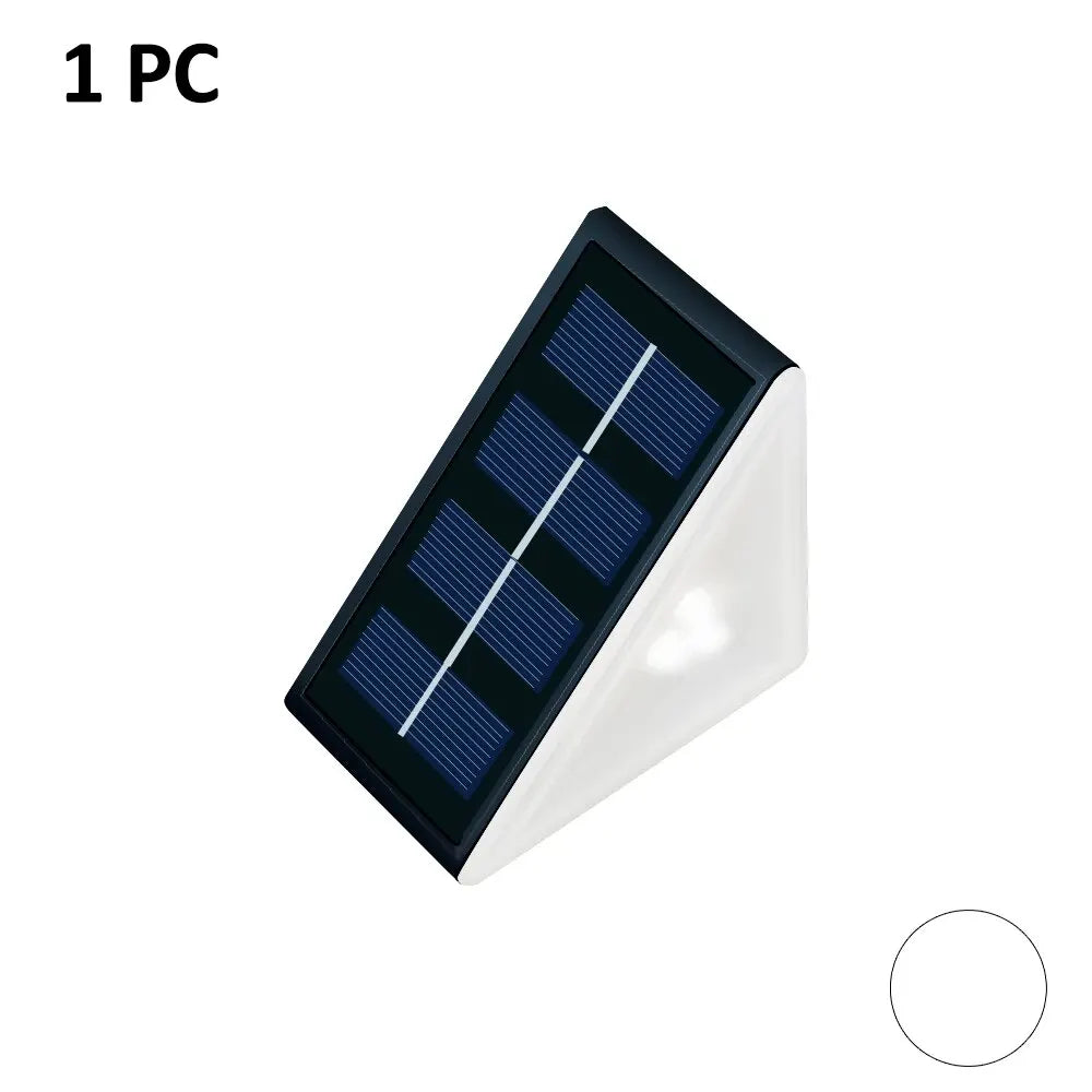 SolarGlow Step Lights: Warm White & RGB Waterproof