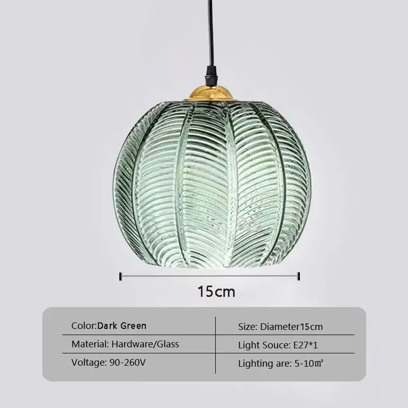 Glass Pendant Light Nordic Home Decorative Lamp