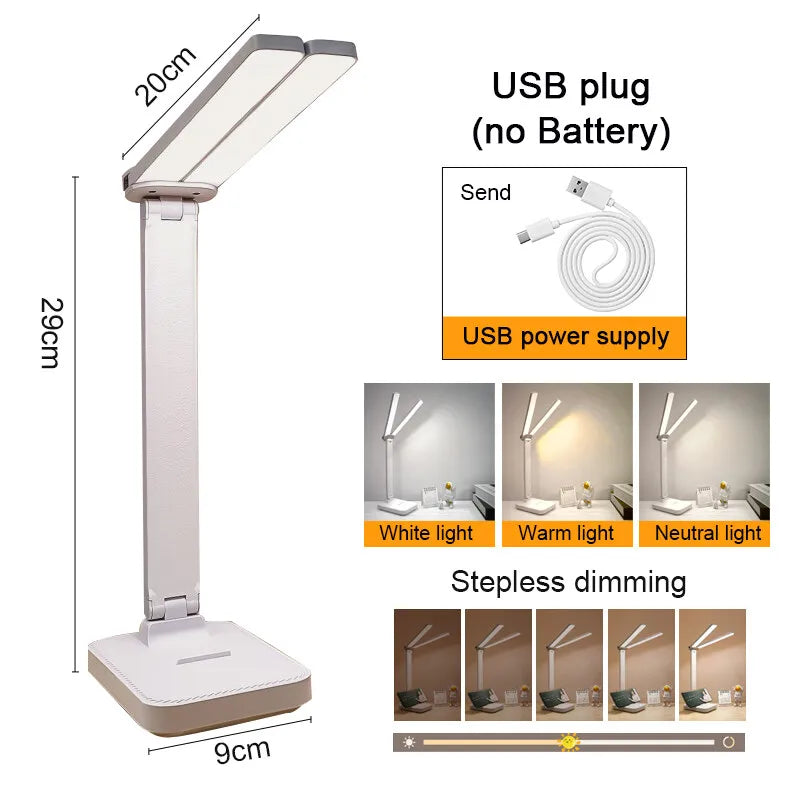FlexiGlow: Dimmable Touch LED Desk Lamp