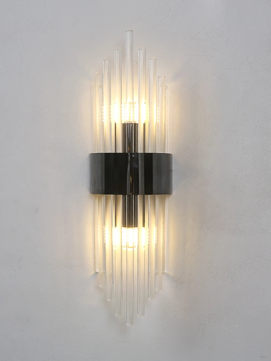 Crystal Up Down Sconce