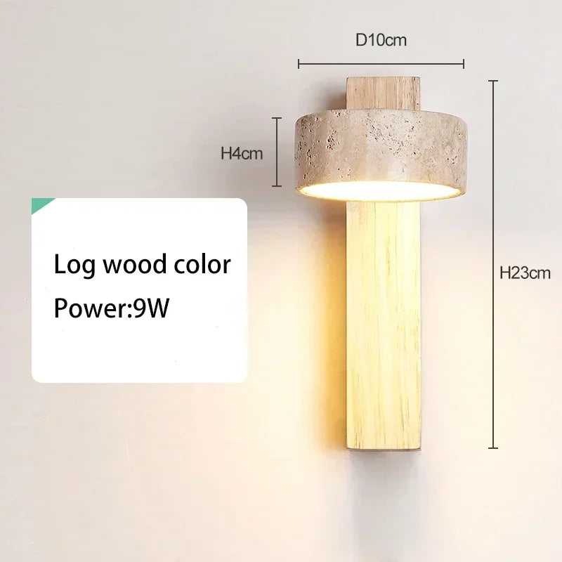 Stone Sconce Rotatable