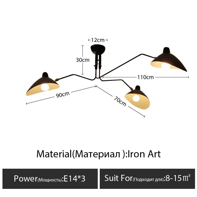 Mouille Spider Lamp