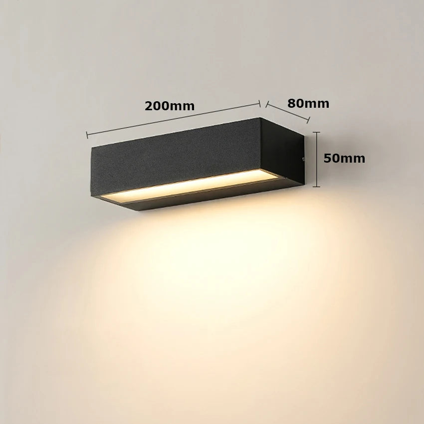 Outdoor LED Wall Lamp - Illuminating Elegance