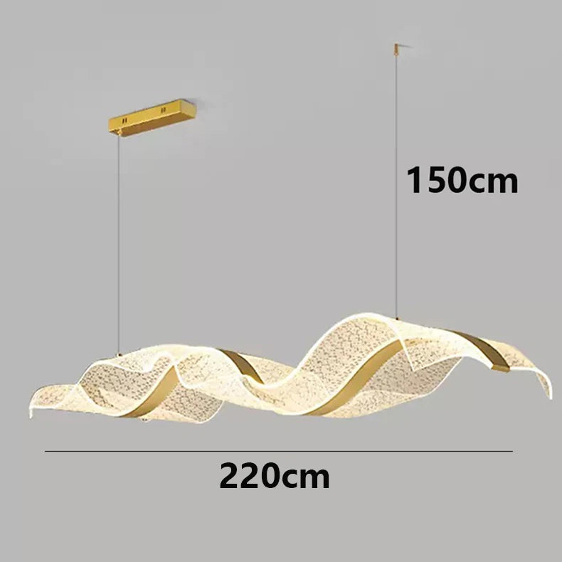 ChicGlow Pendant: Modern LED Chandelier