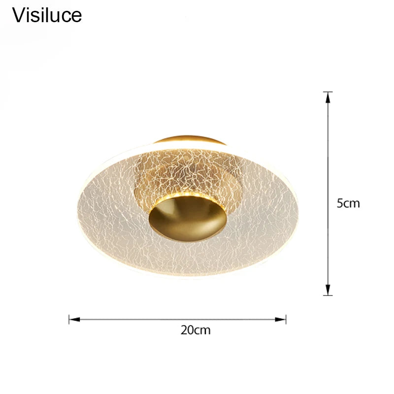 Modern LED Flush Mount Entryway Light Fixture