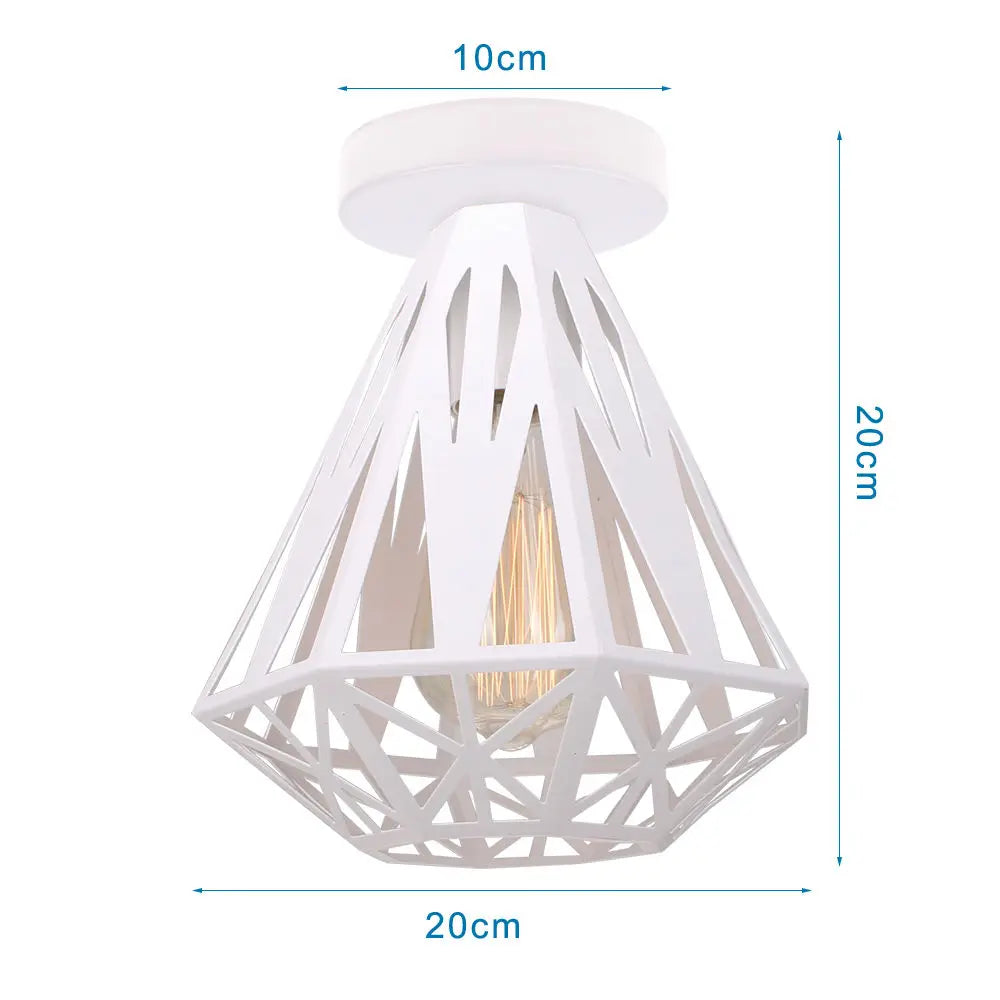 Retro Loft LED Ceiling Lamp - Vintage Charm