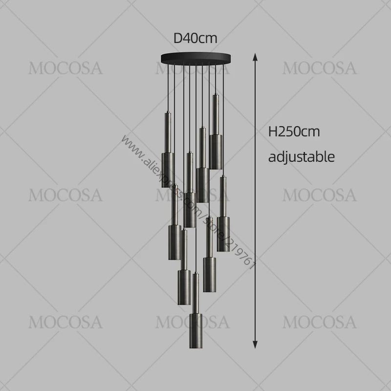 Loft Nordic Stair Chandelier