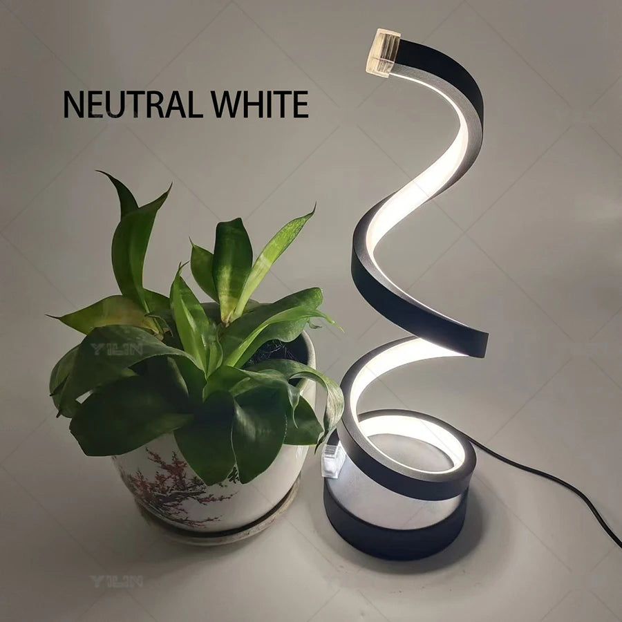 SpiralLED Desk Lamp