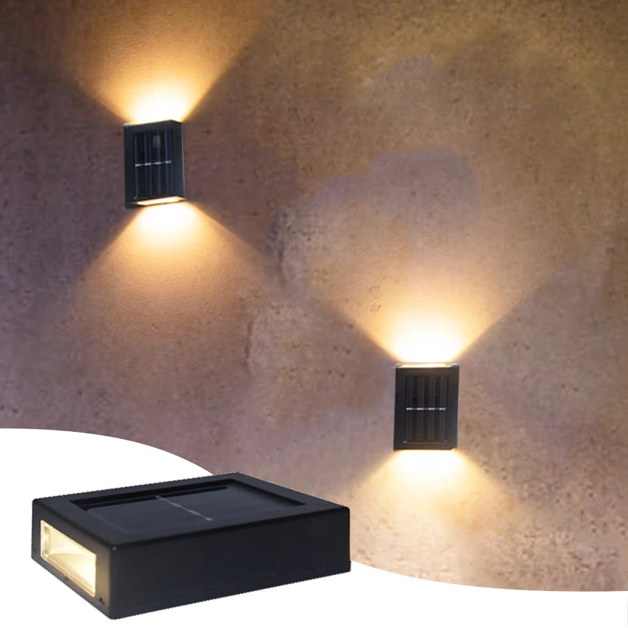 SunGlow Outdoor Wall Washer Solar Light