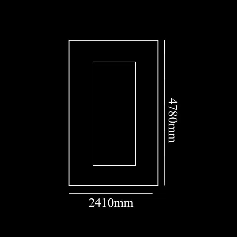 Hexagon LED Garage Light, 6500K Honeycomb Ceiling Kit