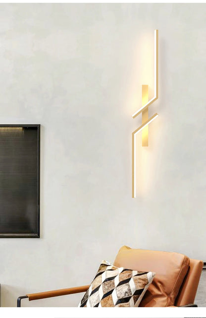 LED Wall Lamp Modern Minimalist Strip Wall Decor Lights