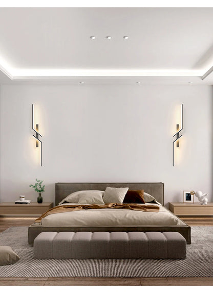 LED Wall Lamp Modern Minimalist Strip Wall Decor Lights