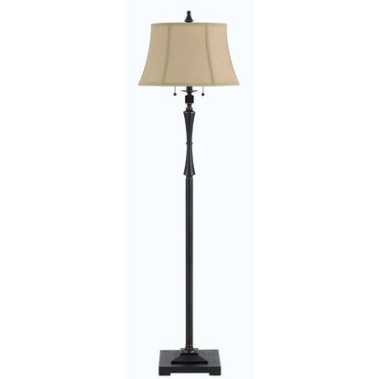 Traditional Shaped Bronze Floor Lamp