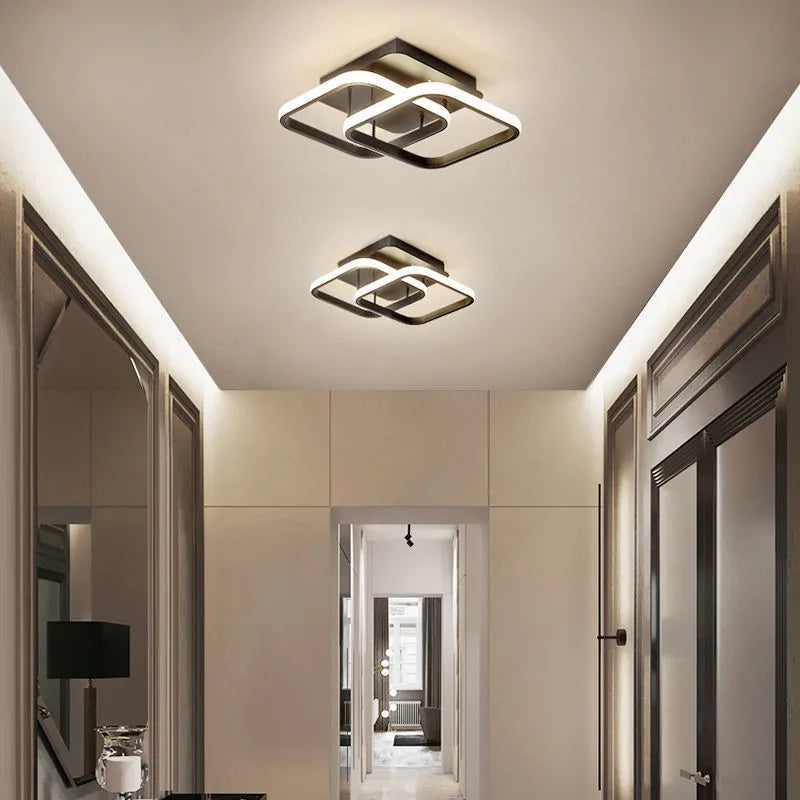 Modern Aisle Glow: Stylish Ceiling Light