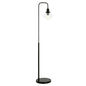 Homeroots 56 Silver LED Arched Floor Lamp