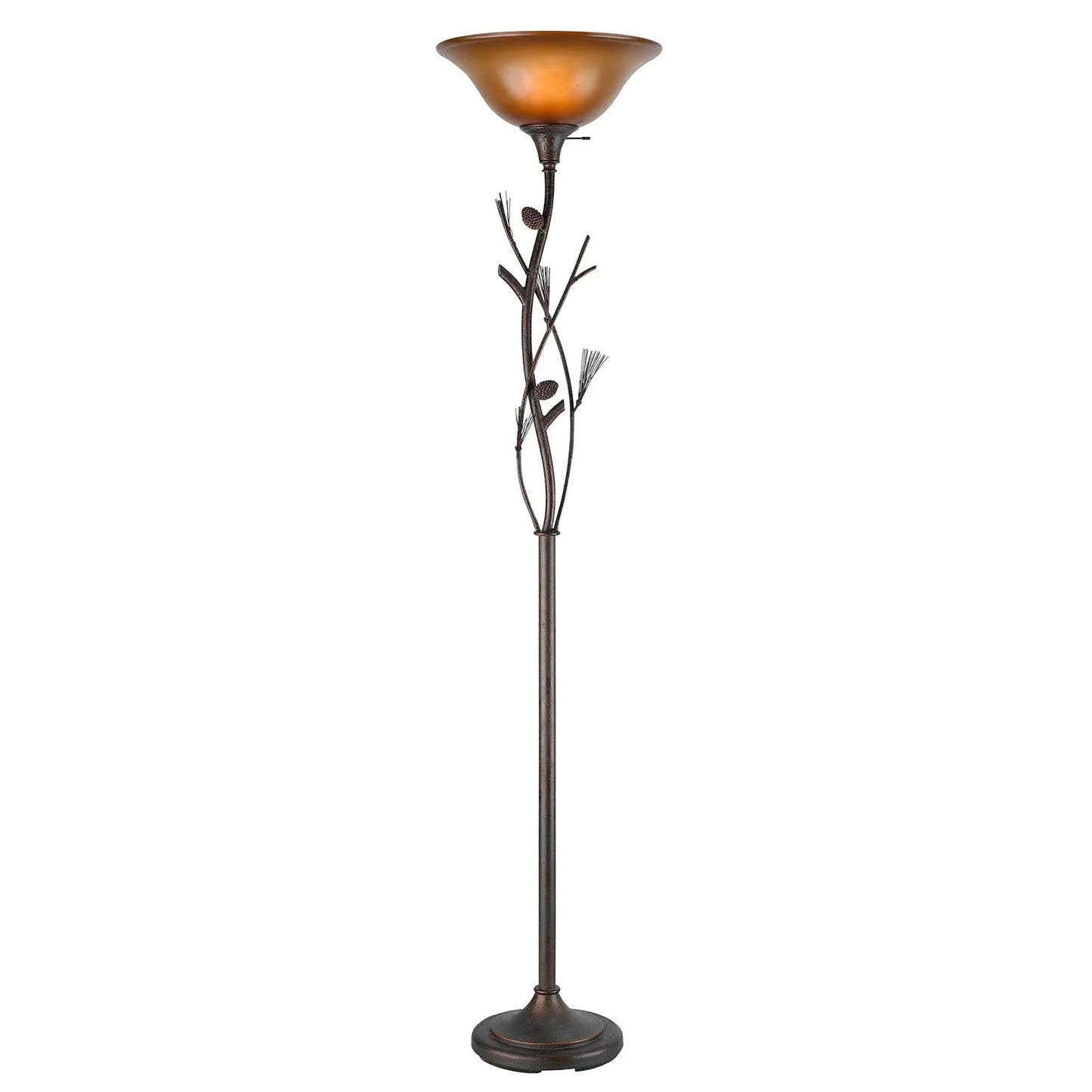 Matte Black Dual Arc Floor Lamp