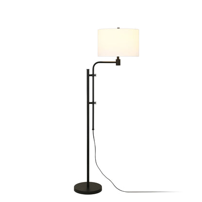 Adjustable Black Floor Lamp
