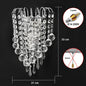 Mirror Crystal LED Wall Lights