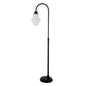 Black Arched LED Floor Lamp