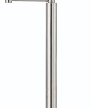 Nickel Swing Arm Floor Lamp
