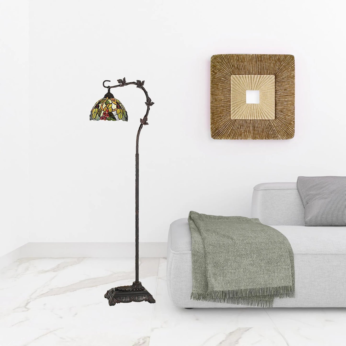 Luxury Bronze LED Floor Lamp