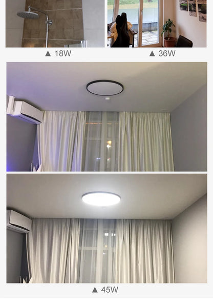 Radar Sensor Ceiling Light