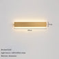 Gold Modern Long Wall Sconce for Bedroom & Hallway