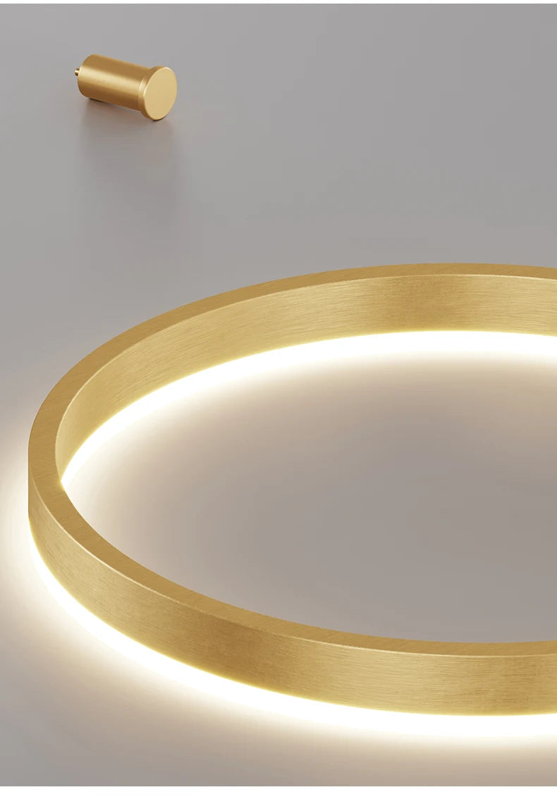 Multi-Ring LED Chandelier