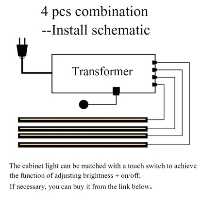 AngleGlow LED Shelf Light - 45° Surface Mount