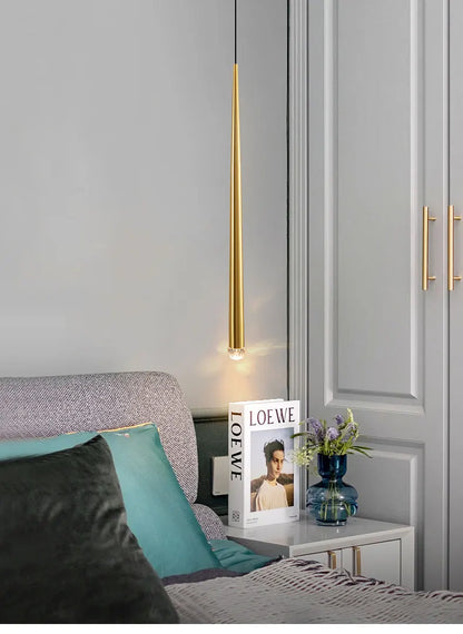 Long-Drop Bedside Pendant