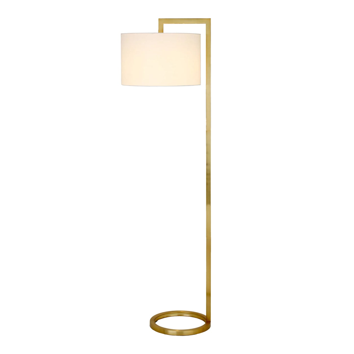 Traditional Brass Floor Lamp
