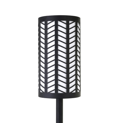 Black LED Torchiere Floor Lamp