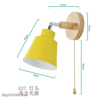 Nordic Zipper Switch Wall Sconce