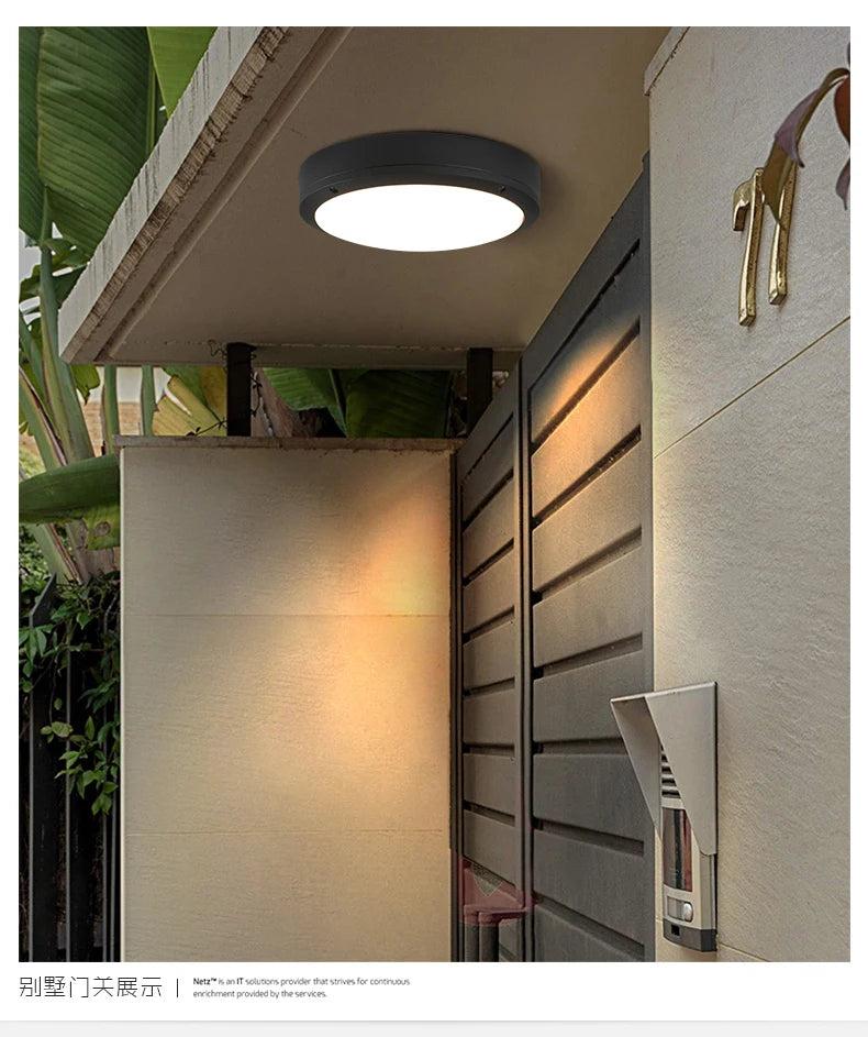 AquaGlow LED Wall Sconce Lighting Fixture