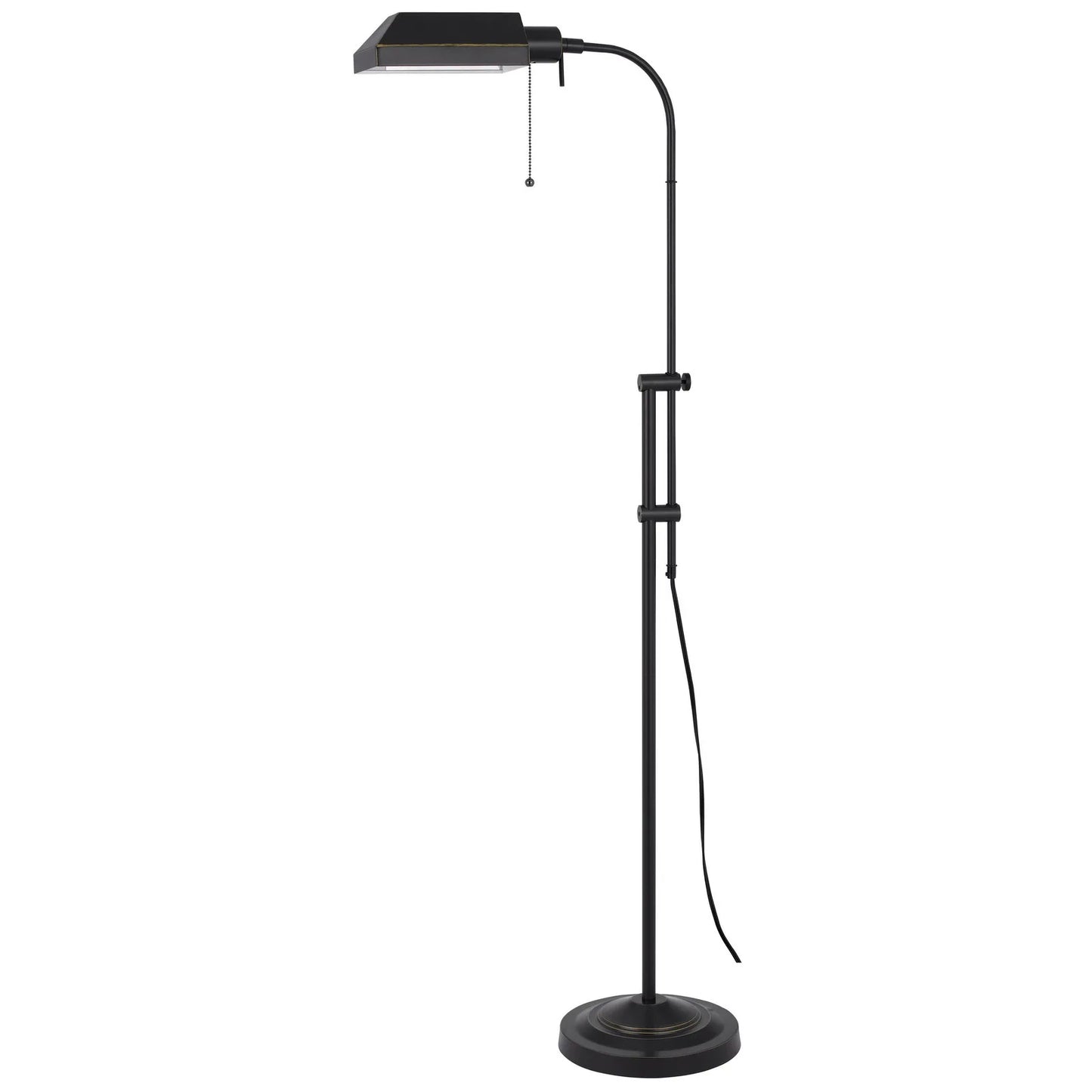 LED Floor Lamp Bronze Metal Adjustable