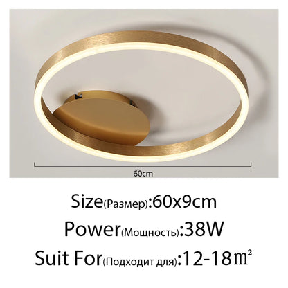 Nordic Ring LED Chandelier