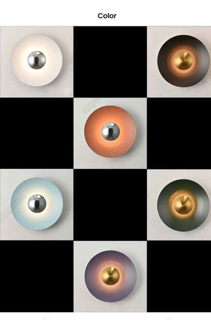 ChicGlow LED Wall Lamp: Modern Indoor Elegance