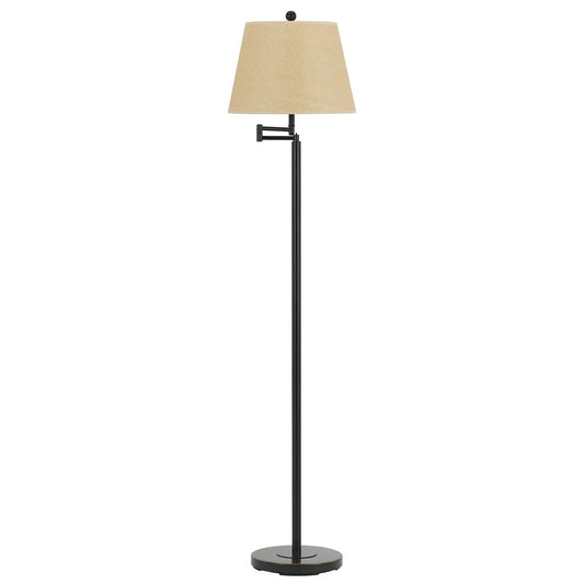 Bronze Swing Arm LED Floor Lamp