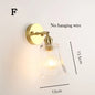 Illuminate: Elegant Glass Wall Sconce for Any Room