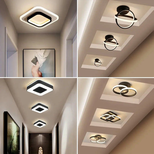 Modern Aisle Glow: Stylish Ceiling Light