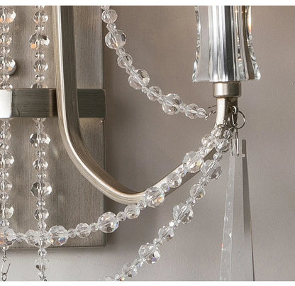 Nordic Crystal Wall Sconce - Modern Elegance