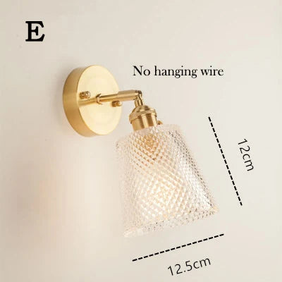 Illuminate: Elegant Glass Wall Sconce for Any Room