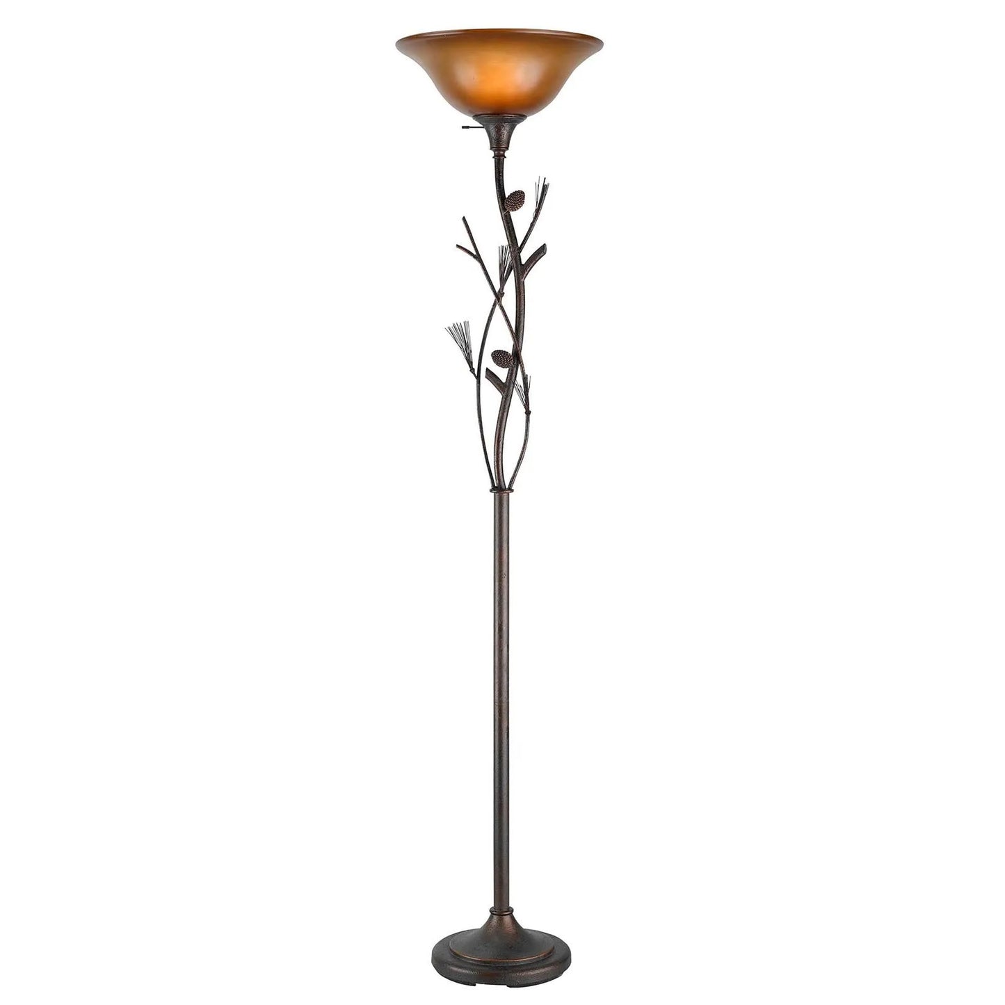 Matte Black Dual Arc Floor Lamp