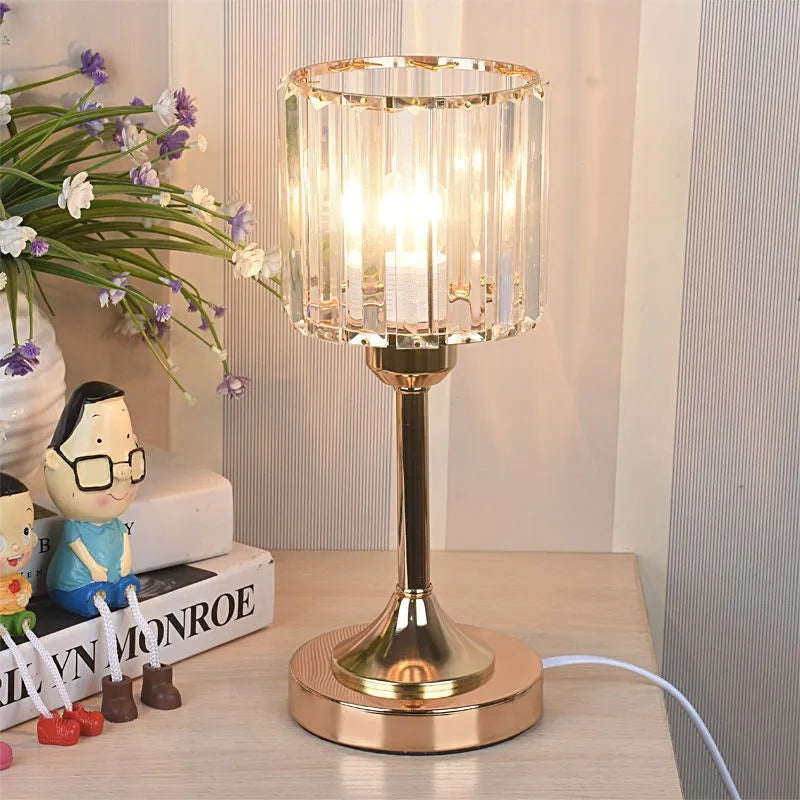 Crystal Glow USB Lamp