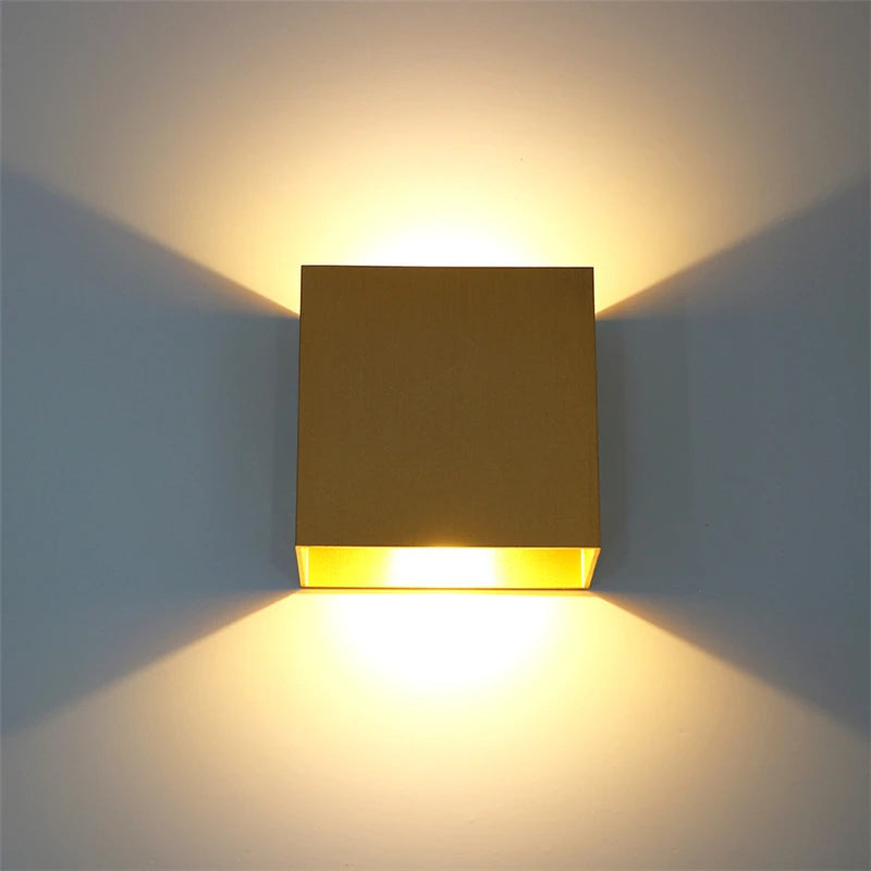 Feiyunlux Modern Square Wall Lamp