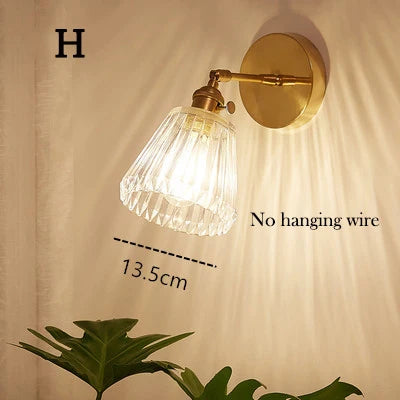 Illuminate: Elegant Glass Wall Sconce for Any Room